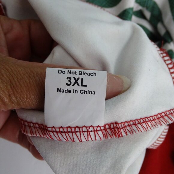 Nuggles Burgundy Red Green Striped Knit Top Women Plus Size 3X Long Sleeve NEW - Picture 5 of 9